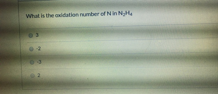 oxidation number of nin hno3