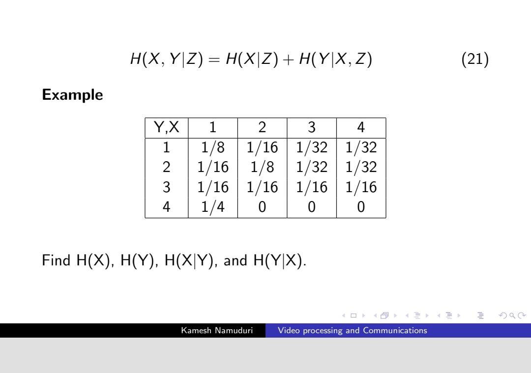 Solved H X Y Z H X Z H Y X Z 21 Example Y X 1 2