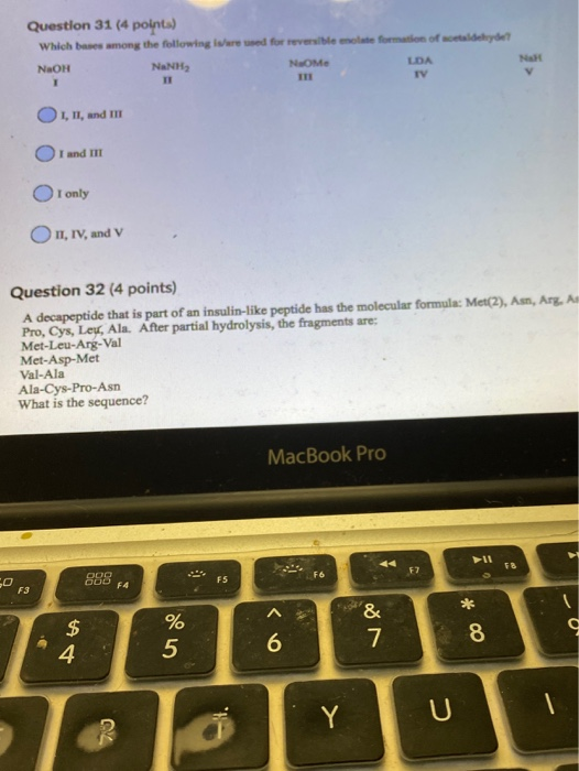 Solved Question 30 (4 point Which of the following is a | Chegg.com