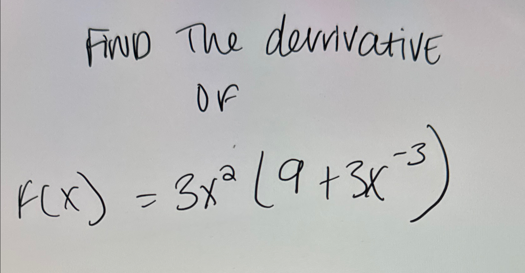 derrivative of 3^x