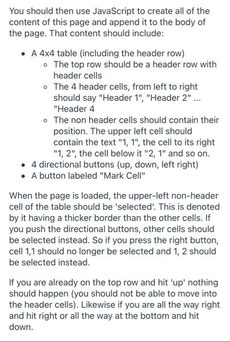 Solved Indexhtml should be a skeleton HTML page. So it | Chegg.com
