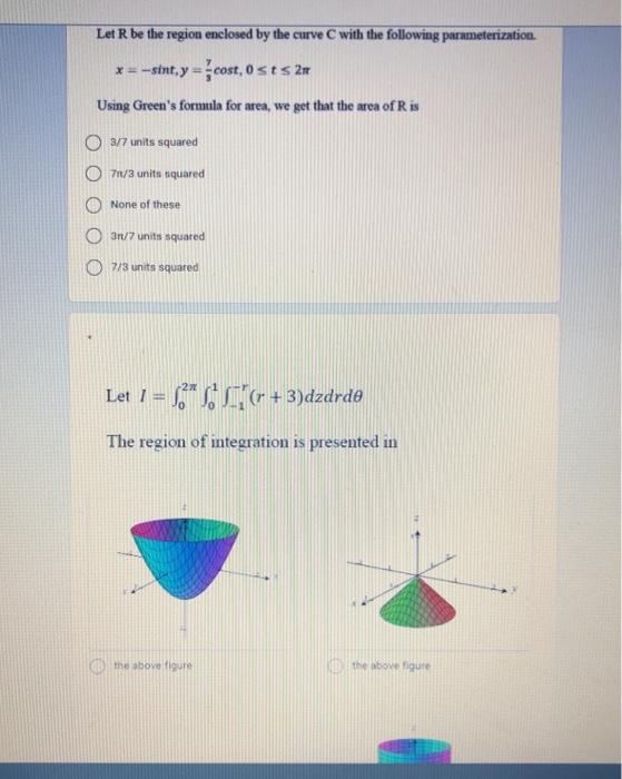 Solved Let D be the solid region in space bounded above by z | Chegg.com