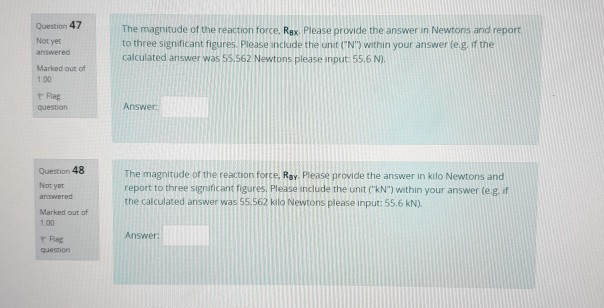 Solved 300N 307 А M-1500Nm ko! 2 m d 3 m For the above | Chegg.com
