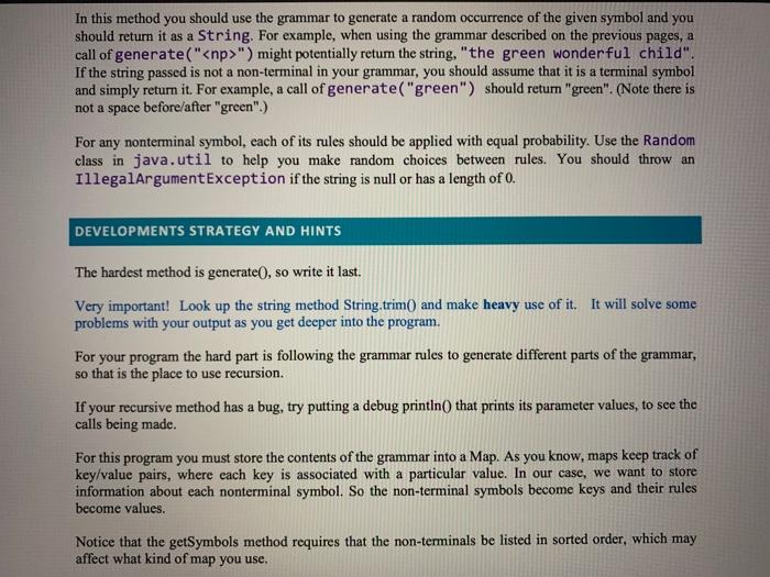 Solved CS145 - PROGRAMMING ASSIGNMENT GRAMMER SOLVER | Chegg.com