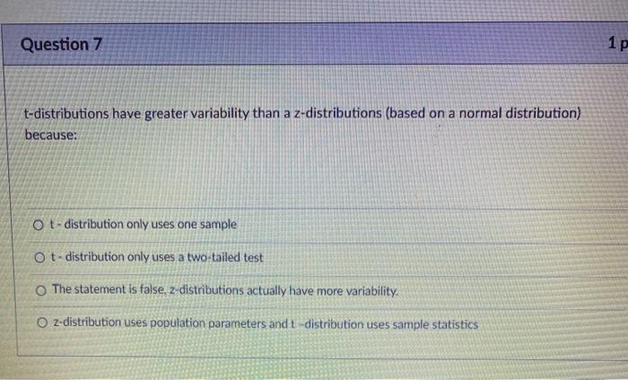 The t-Distribution, Introduction to Statistics