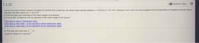Solved 7.3.23 Question Help in a study designed to test the | Chegg.com