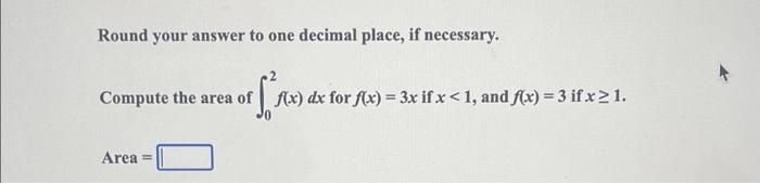 Solved Round your answer to one decimal place, if necessary. | Chegg.com