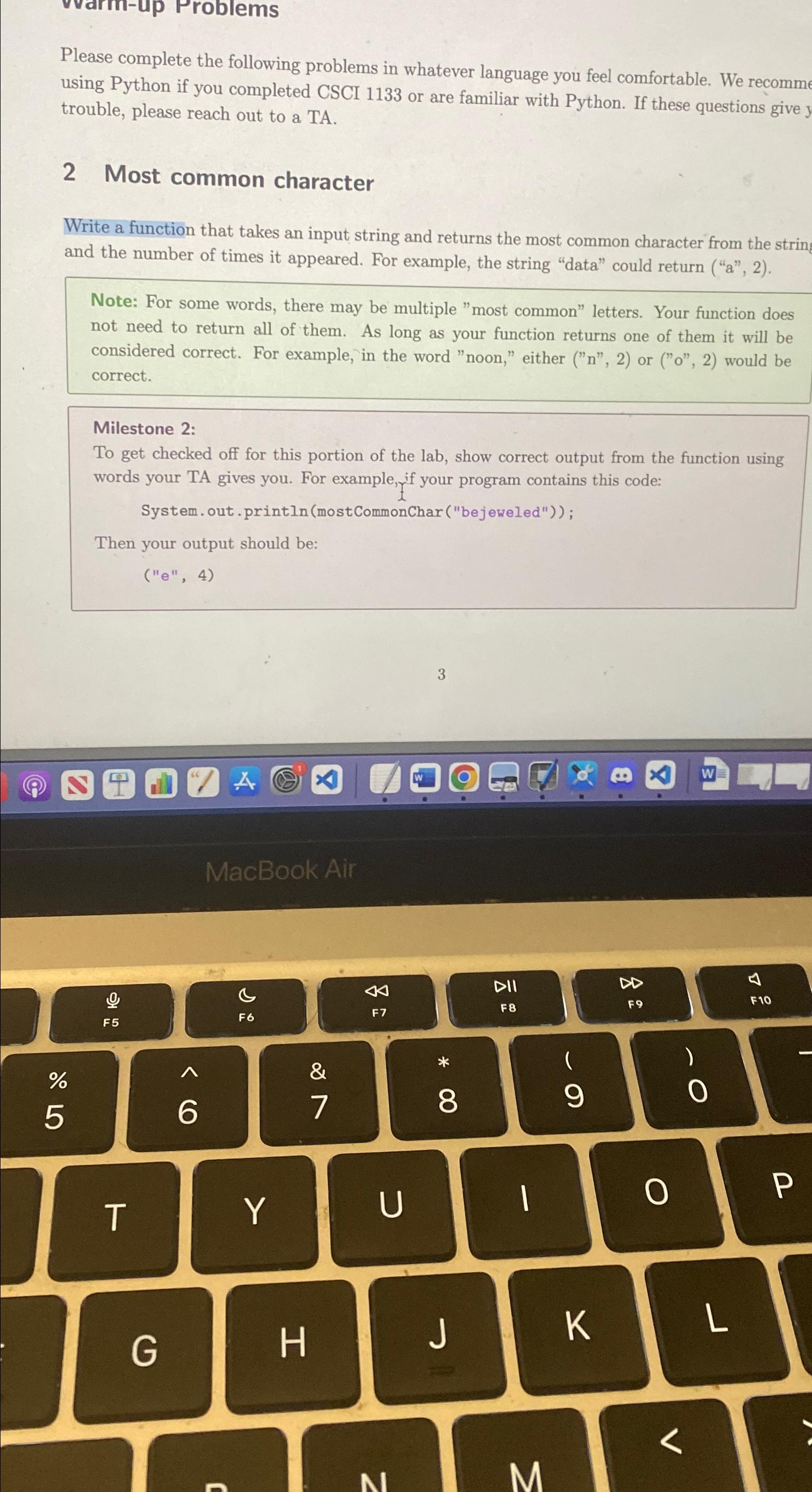 Solved Please complete the following problems in whatever | Chegg.com