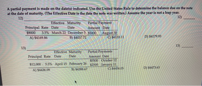 What Is Meant By A Partial Payment