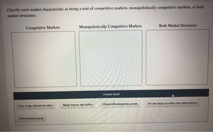 Solved Classify cach market characteristic as being a trait | Chegg.com
