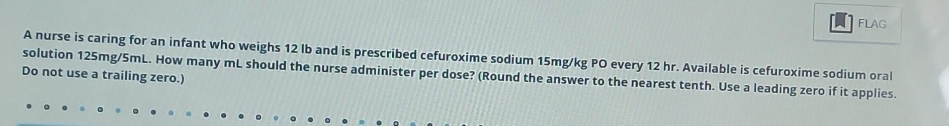 Solved A nurse is preparing to administer 40mEq of potassium | Chegg.com