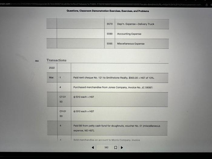 This Mini Practice Set will help you review all the | Chegg.com