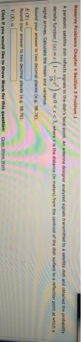 Solved Reserve Problems Chapter 4 Section 3 Problem 1 A | Chegg.com