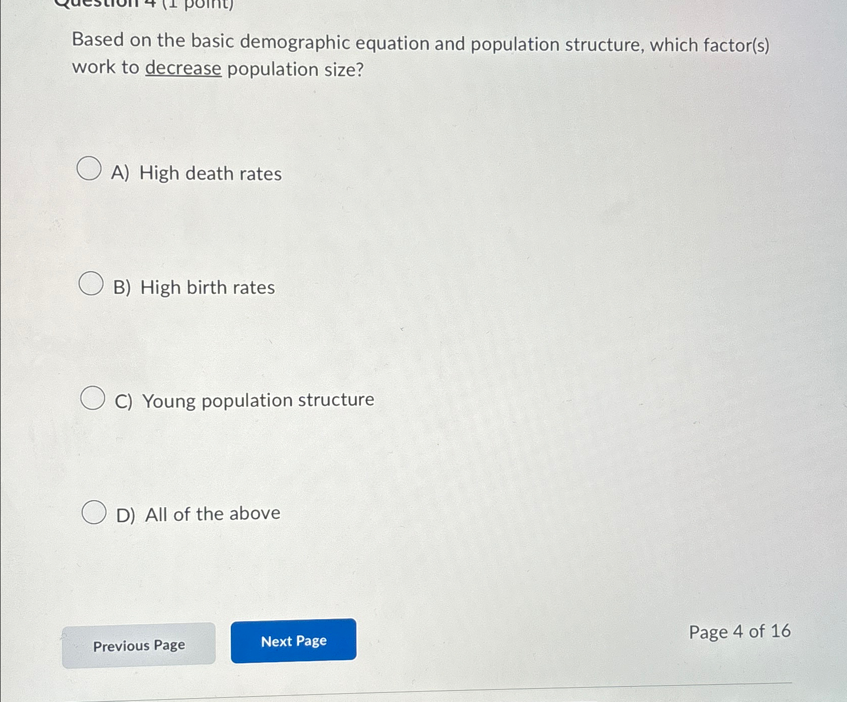 Solved Based on the basic demographic equation and | Chegg.com