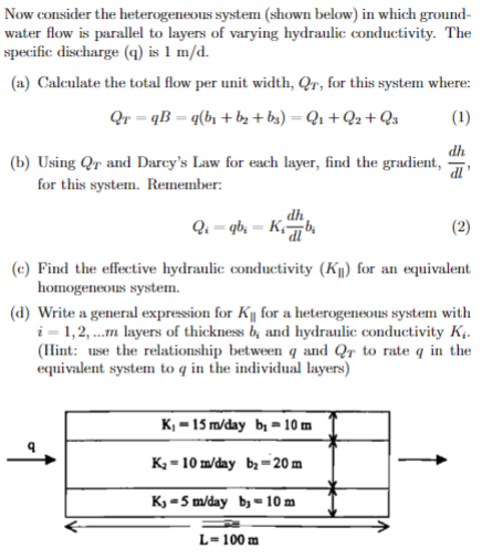 Solved Now consider the heterogeneous system (shown | Chegg.com
