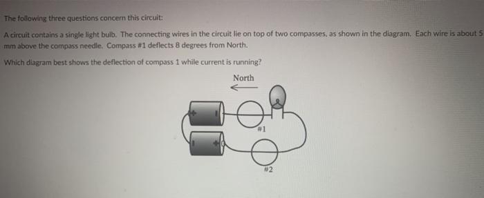 Solved what is the conventional current passing over compass | Chegg.com