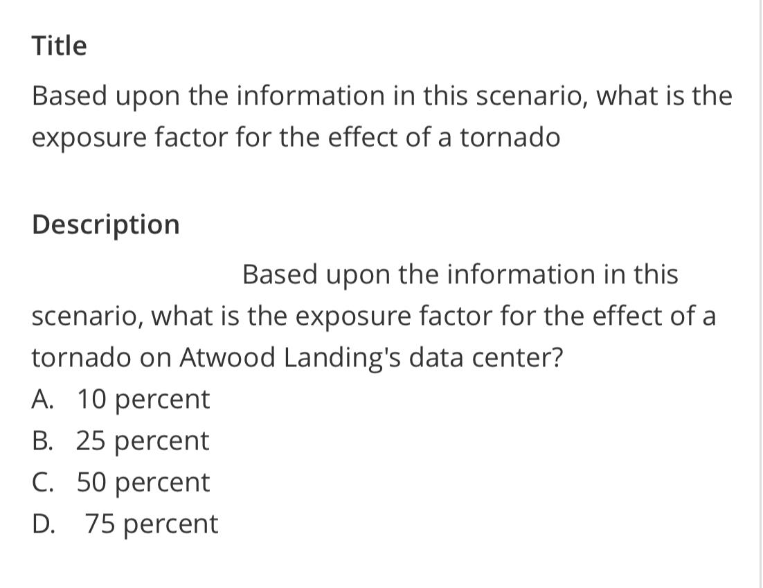 TitleBased Upon The Information In This Scenario Chegg