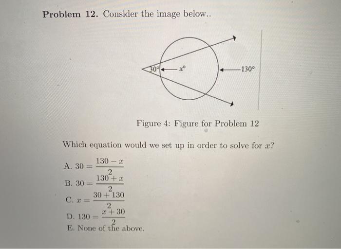 Solved Problem 12. Consider The Image Below.. 300 3 -130° | Chegg.com