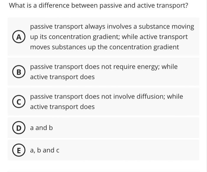 Solved What Is A Difference Between Passive And Active | Chegg.com