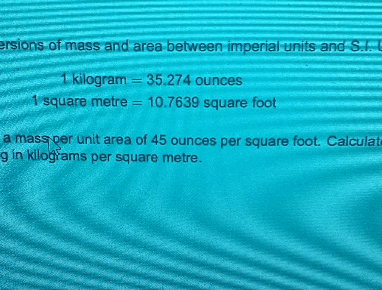 solved-22-the-following-are-conversions-of-mass-and-area-chegg