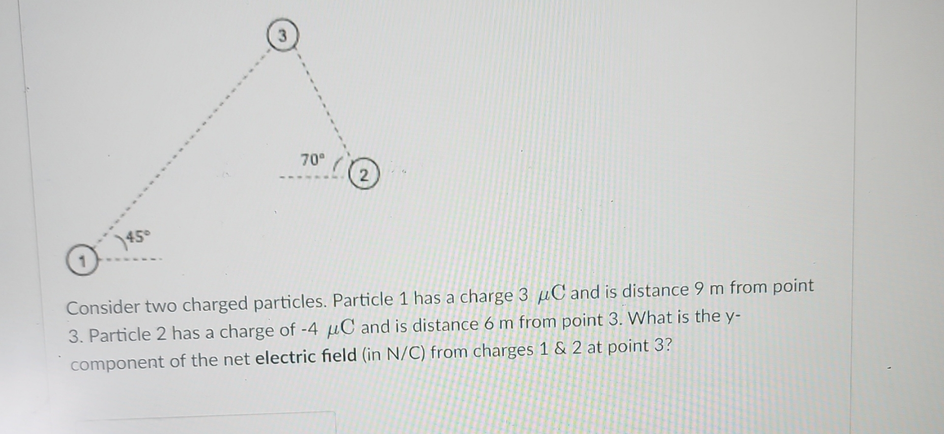 Solved Consider Two Charged Particles. Particle 1 ﻿has A | Chegg.com