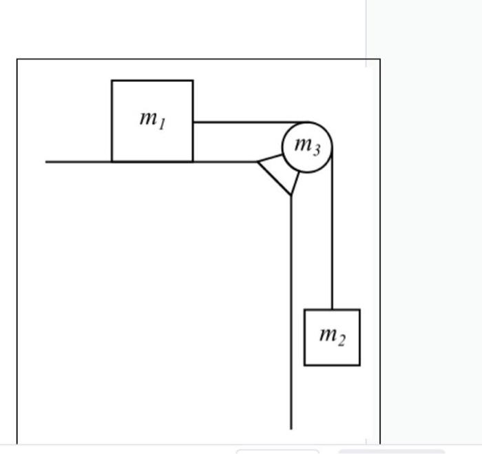 Solved A Block Of Mass M1 4 Kg And A Block Of Mass M2 6 Kg