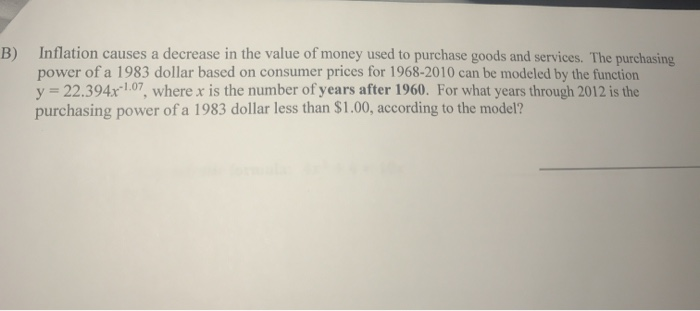 solved 2 inflation inflation is the decrease in the... Solved inflarion causes a decrease in the value of money | Chegg.com