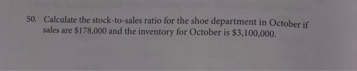 shoe department sales