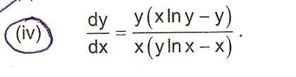 dy/dx = y(x ln y - y)/x (y lnx - x). Solve the | Chegg.com