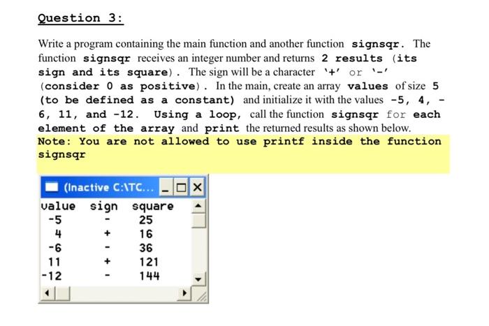 Solved Question 2 Write A C Program To Open An Input File 4743