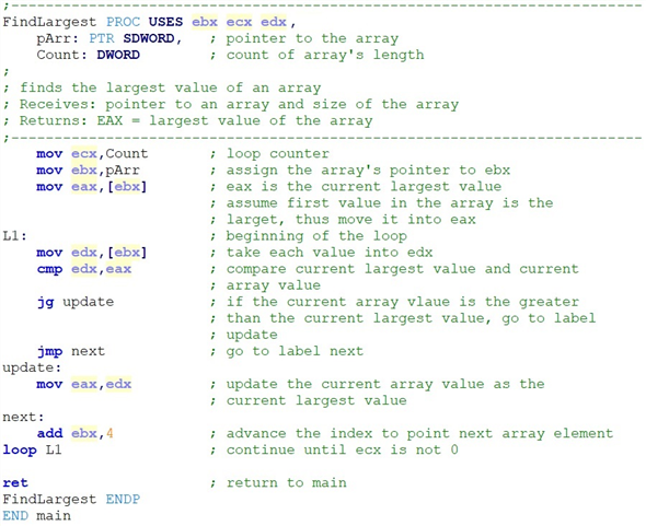 Chapter 8.11 Solutions | Assembly Language For X86 Processors 7th ...