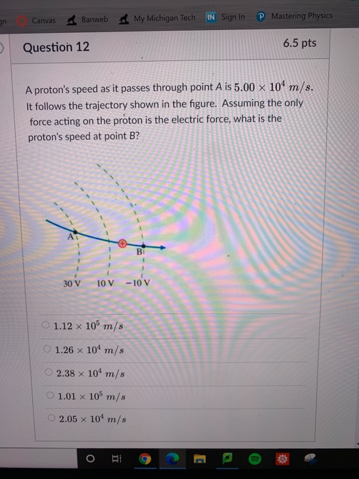 Solved Canvas Banweb My Michigan Tech IN Sign In P Mastering