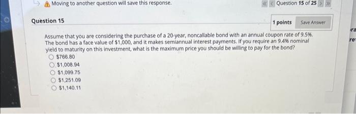 Solved Assume that you are considering the purchase of a 20 | Chegg.com