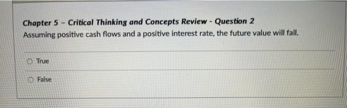 critical thinking and clinical application questions chapter 5