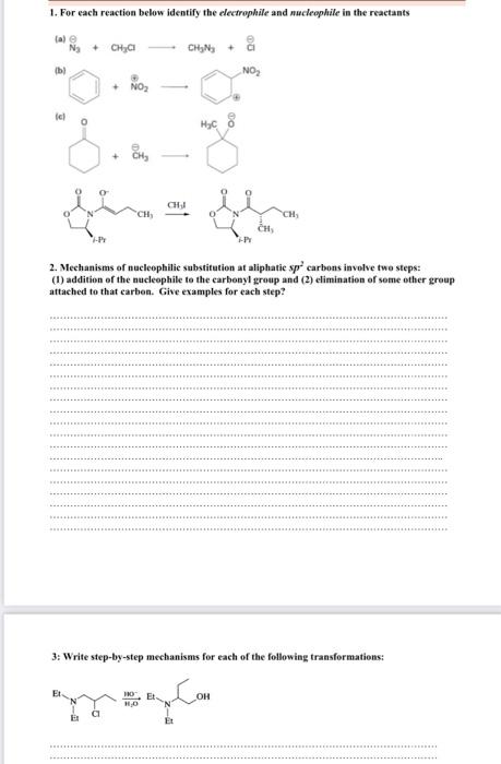 Carbonyl Mechanisms: Elimination (1,2-Elimination)