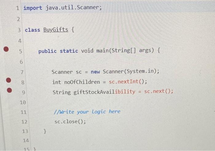 Solved 1 import java.util.Scanner;Problem Statement ohn | Chegg.com