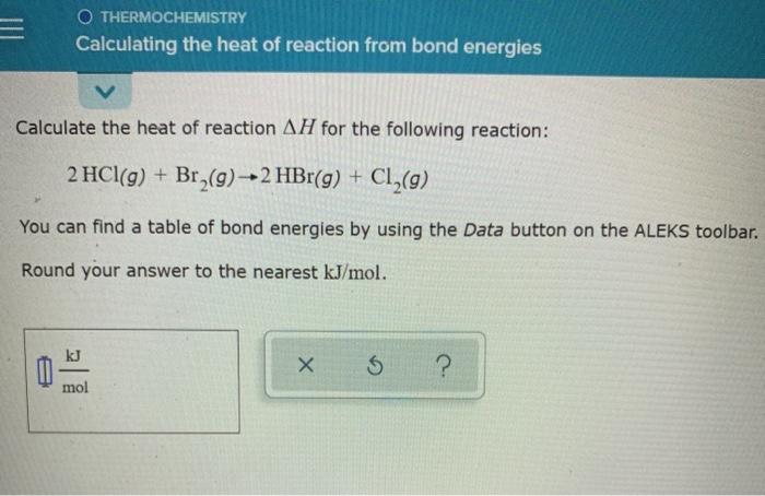 solved-othermochemistry-calculating-the-heat-of-reaction-chegg