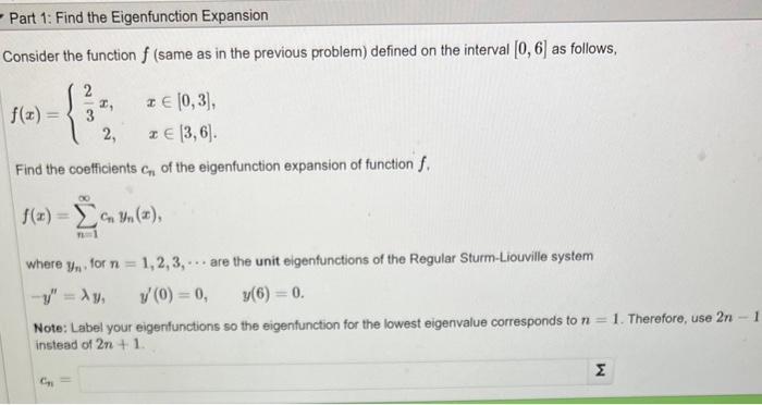 Consider the function f (same as in the previous | Chegg.com