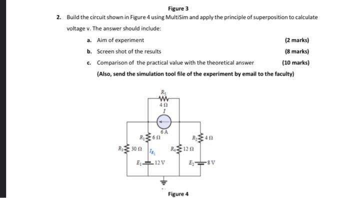 Solved Build the circuit shown in Figure 4 using MultiSim | Chegg.com