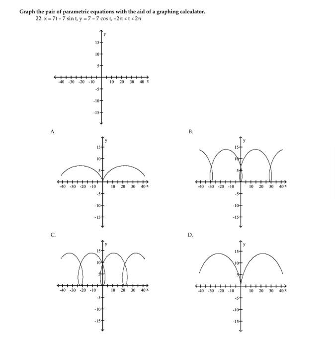 10 parametric to cartesian calculator reinettecarter
