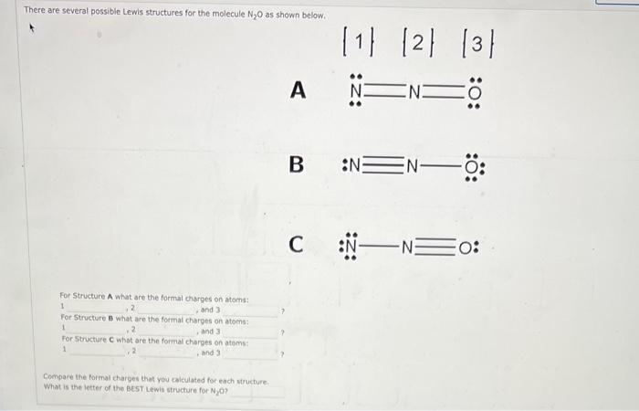 Solved ∣1∣∣2∣∣3∣ A N¨=N=O∘¨ B C | Chegg.com