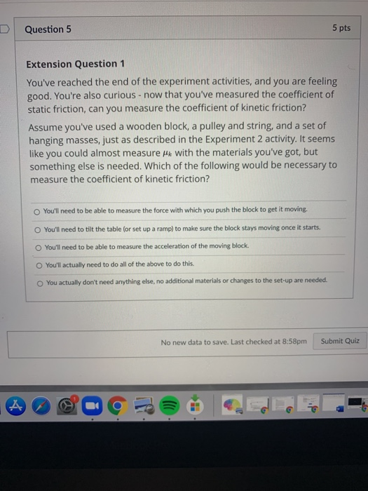 Solved D Question 5 5 Pts Extension Question 1 You Ve Chegg Com