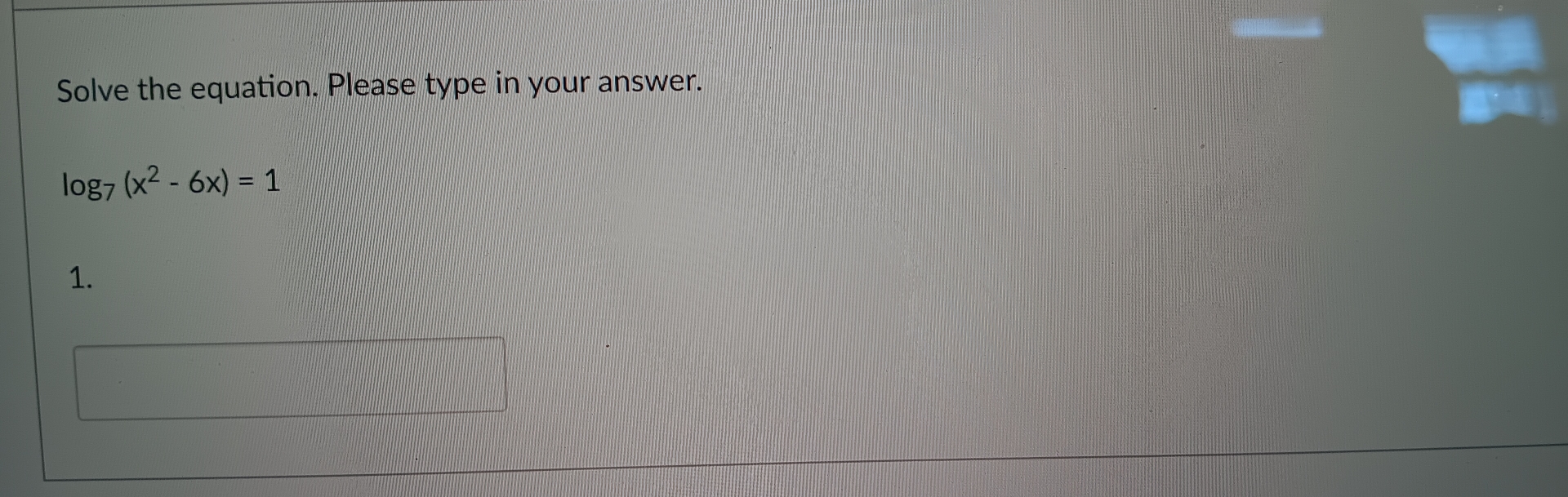 Solved Solve the equation. Please type in your | Chegg.com