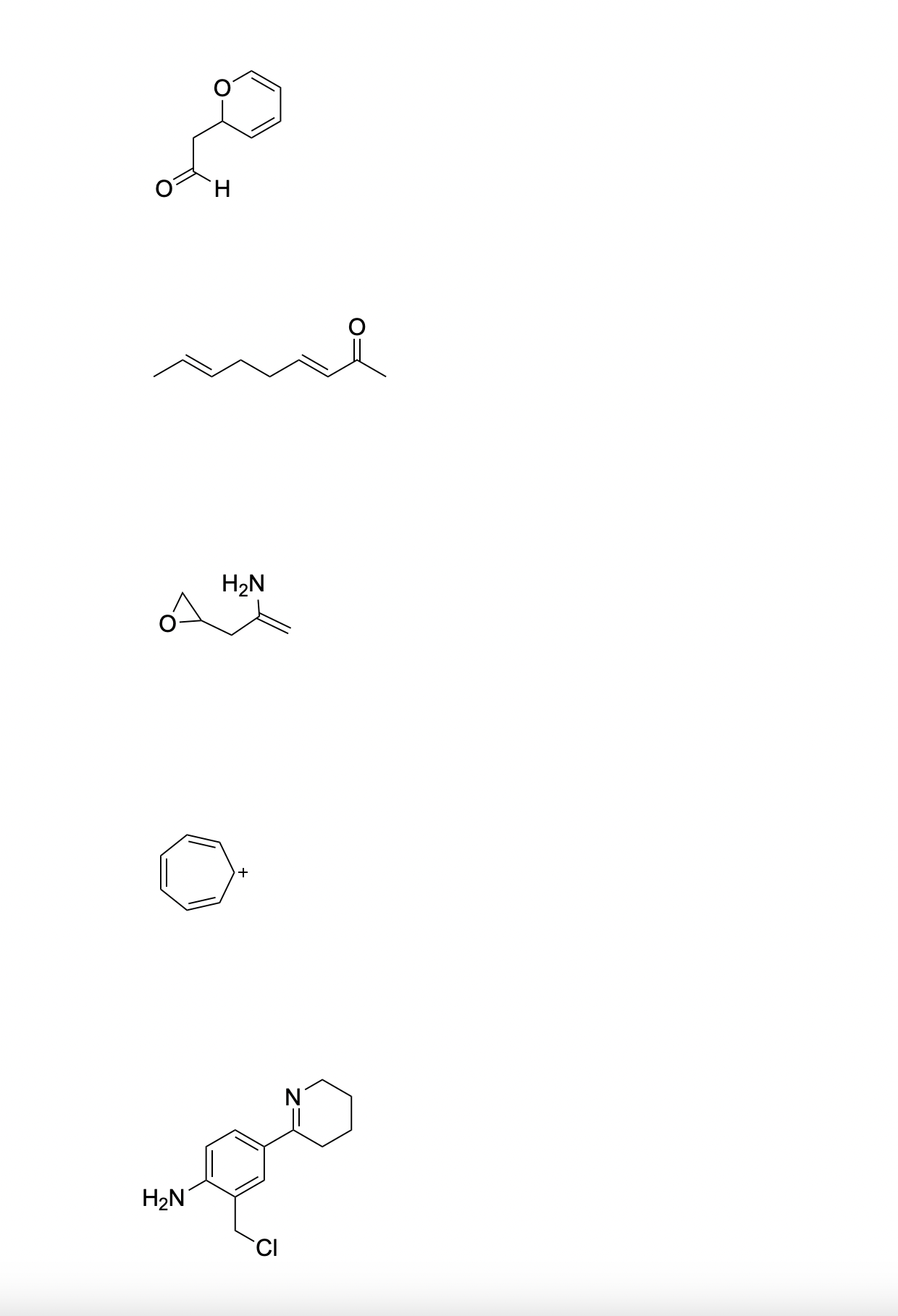 Draw all resonance forms of the molecules. Include | Chegg.com