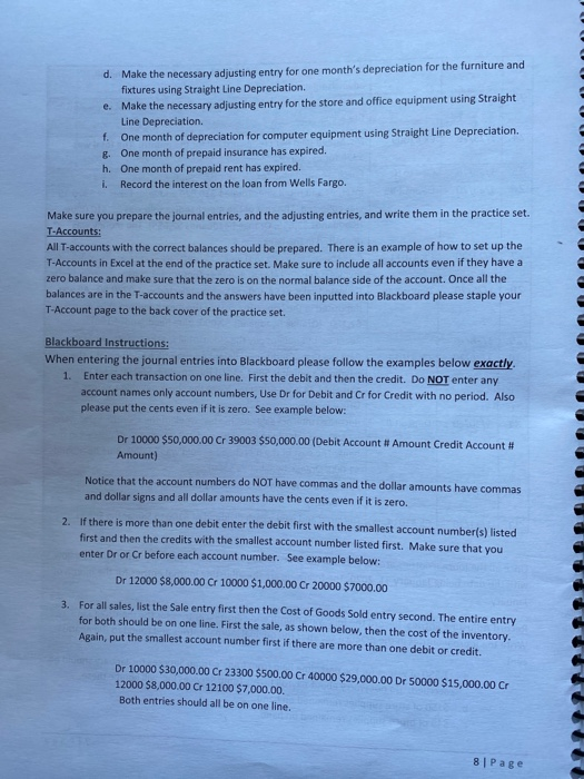 Solved Part One, Two and Three Instructions Record the | Chegg.com