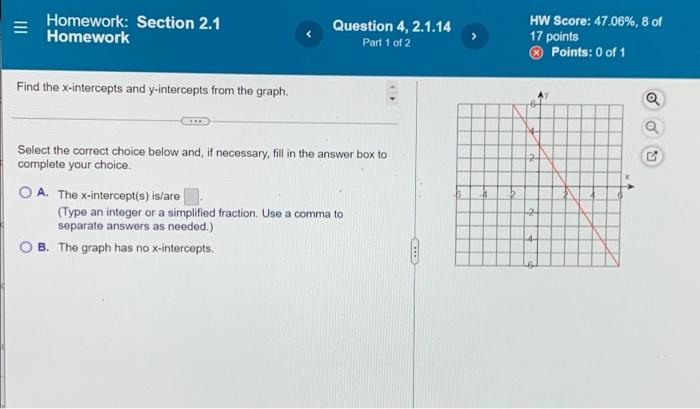 Solved Find the \( ﻿x \)-intercepts and \( ﻿y \)-intercepts | Chegg.com
