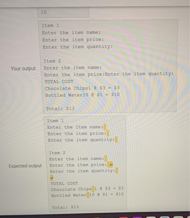Solved 5.11.1 Online Shopping cart (Java) I have created the