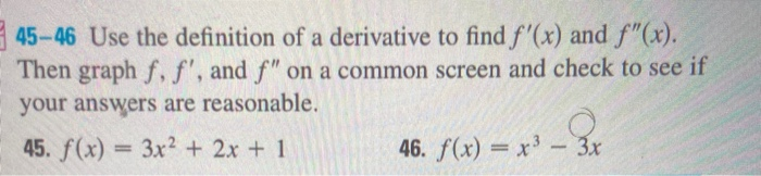 Solved 19-29 Find the derivative of the function using the | Chegg.com