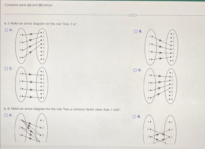 Solved Complete Parts A And B Below A I Make An Arrow