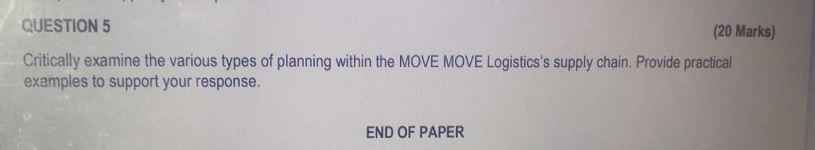 Solved Read the scenario below and answer ALL FIVE (5) | Chegg.com